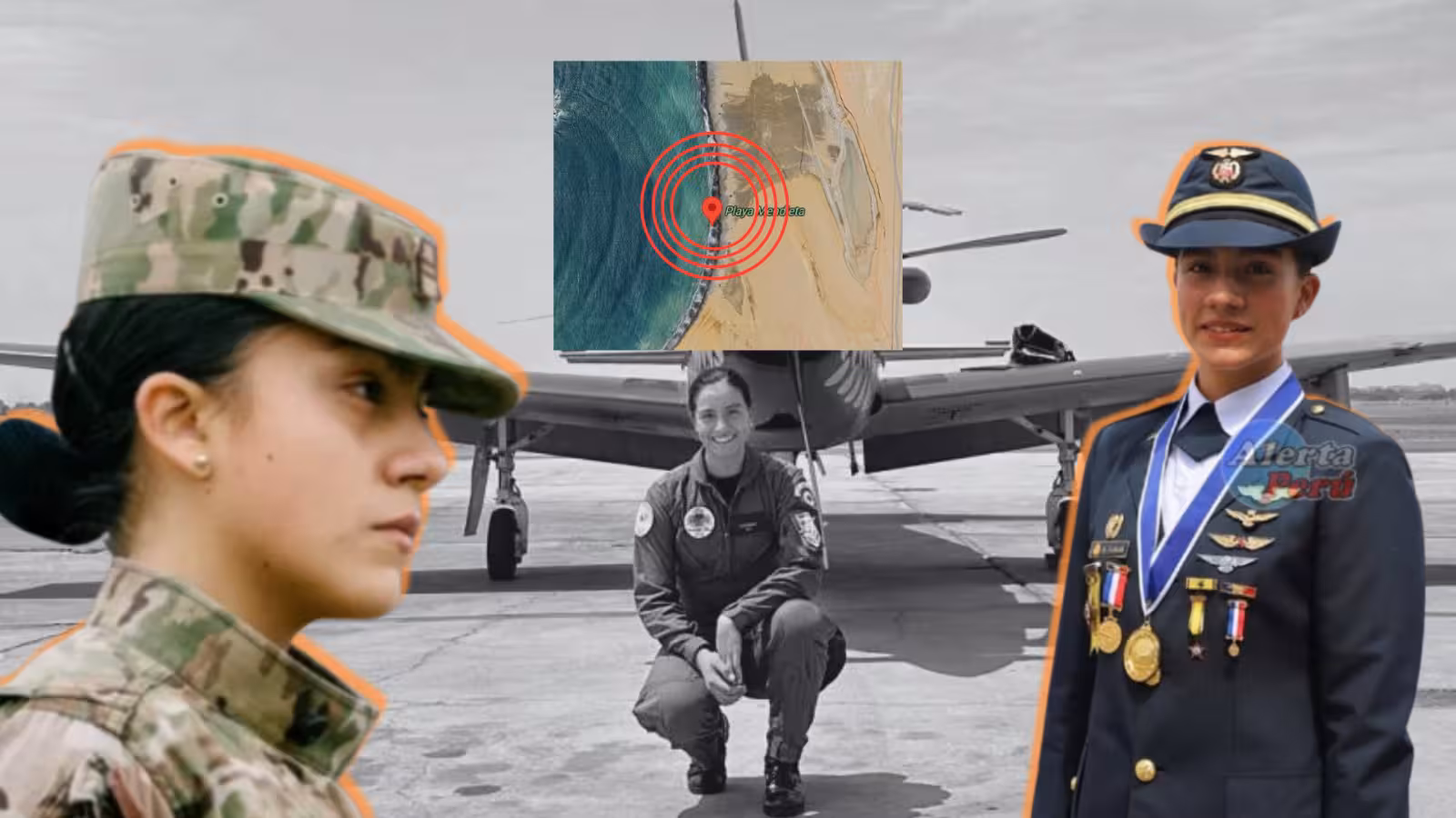 FAP halla tercera parte del avión desaparecido en Paracas, pero no hay rastro de la alférez Ashley Vargas