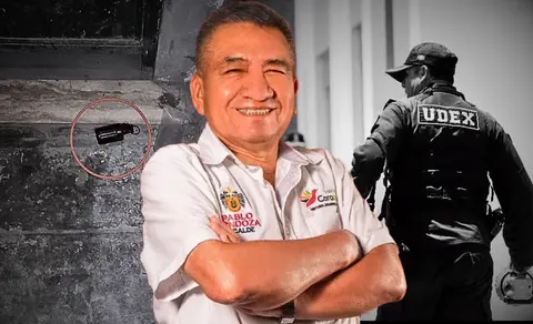 Video capta el instante en que delincuentes arrojan explosivo en el cuarto atentado al alcalde de Carabayllo