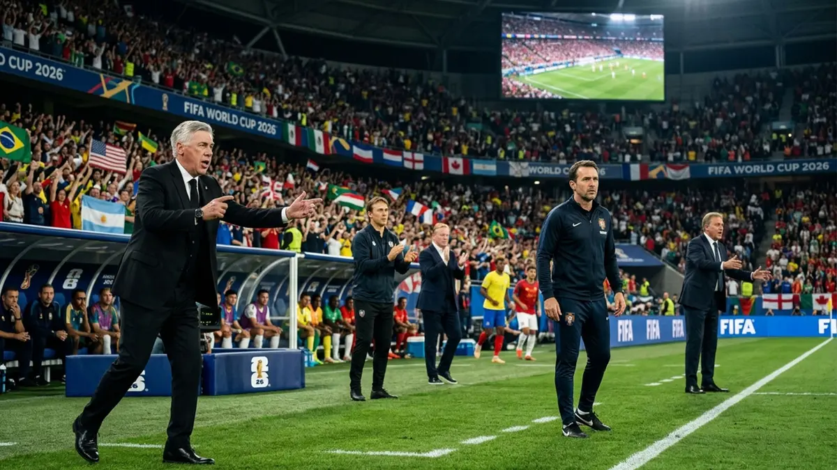 Mundial 2026: Ancelotti, Lopetegui, Koeman y los técnicos que debutan
