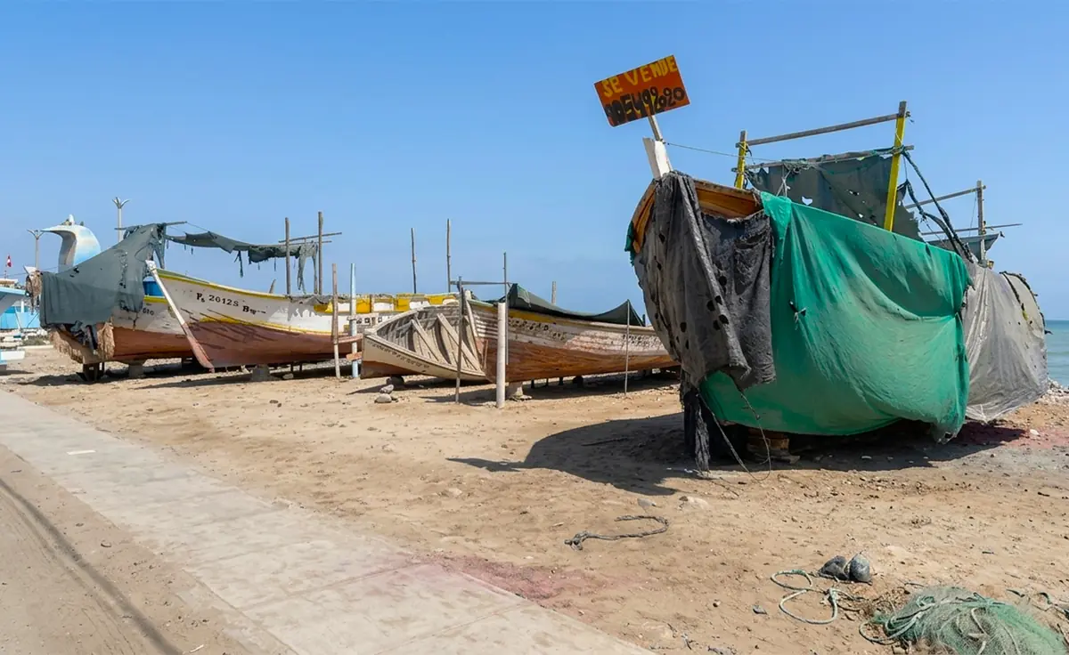 Pescadores de Pisco retiran sus embaraciones y otros los ponen a la venta ante crisis de especies en el mar